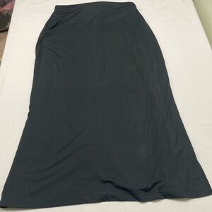 Kathy Ireland Black Maxi Pencil Skirt Work